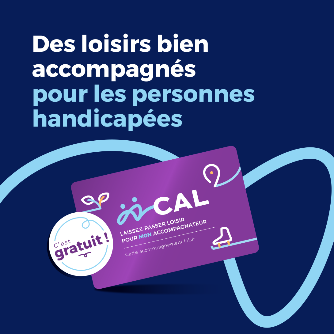 Des loisirs bien accompagnés pour les personnes handicapées, photo Carte Accompagnement Loisir