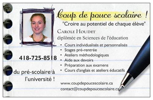 Coup de pouce scolaire